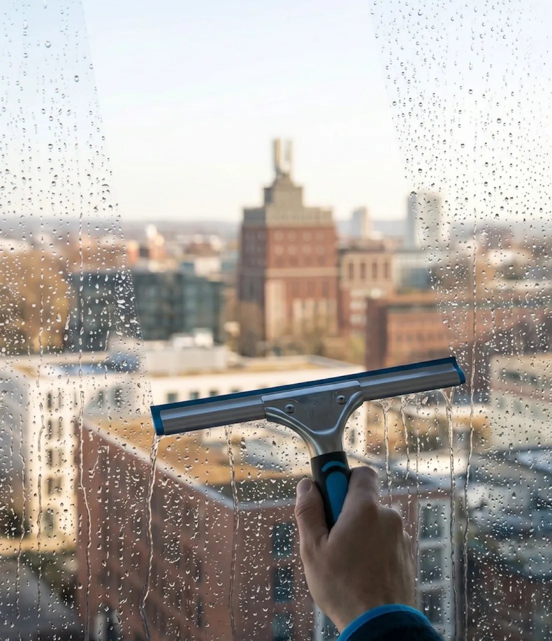 Fensterreinigung Dortmund für Gewerbe und Wohnanlagen – KARLI® im Einsatz